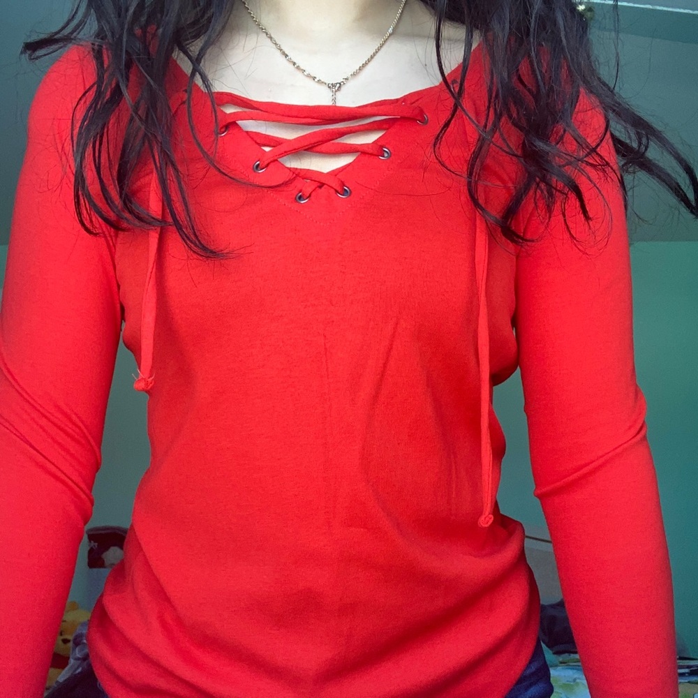 Old navy tie up top